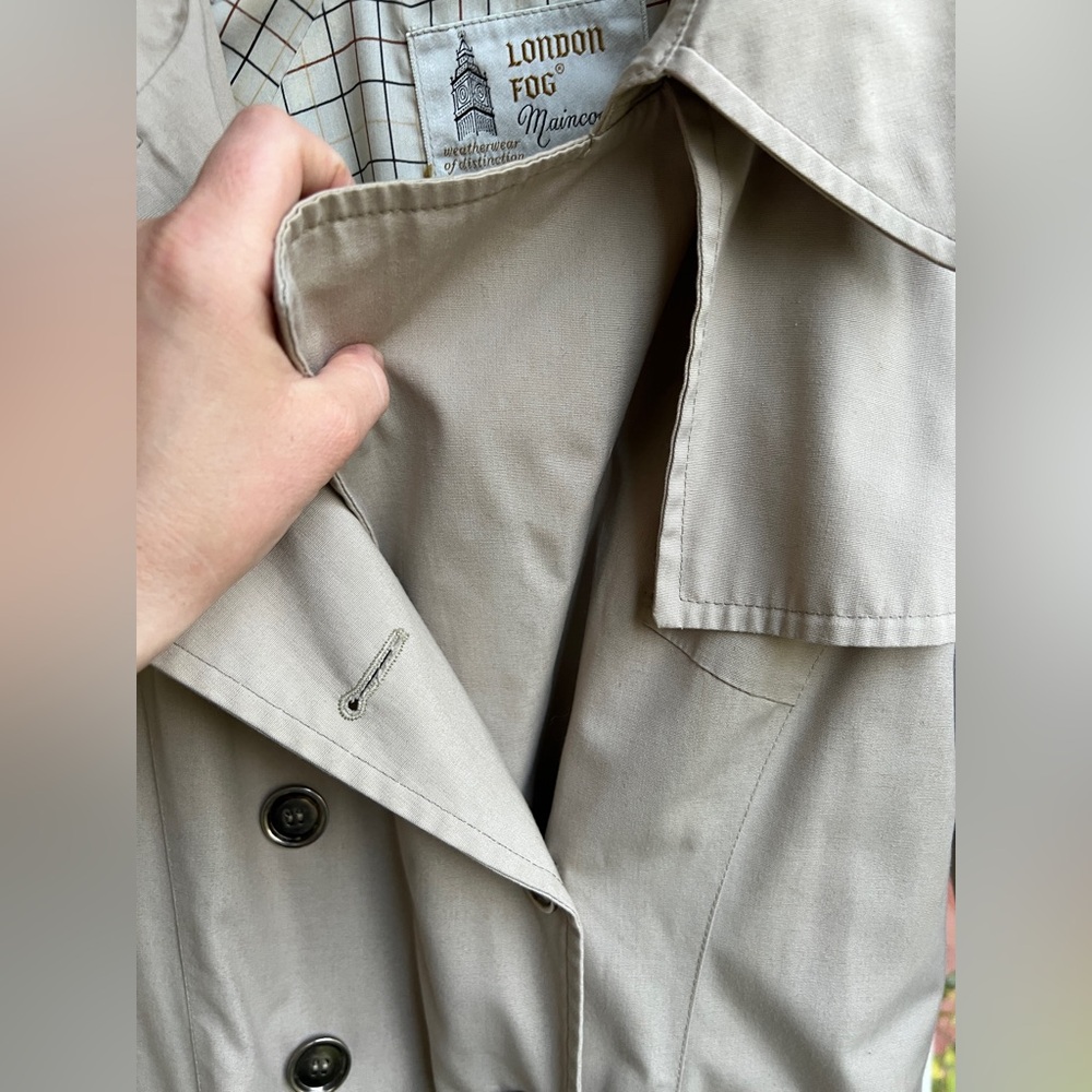 London Fog Trench Coat - Picture 7 of 13